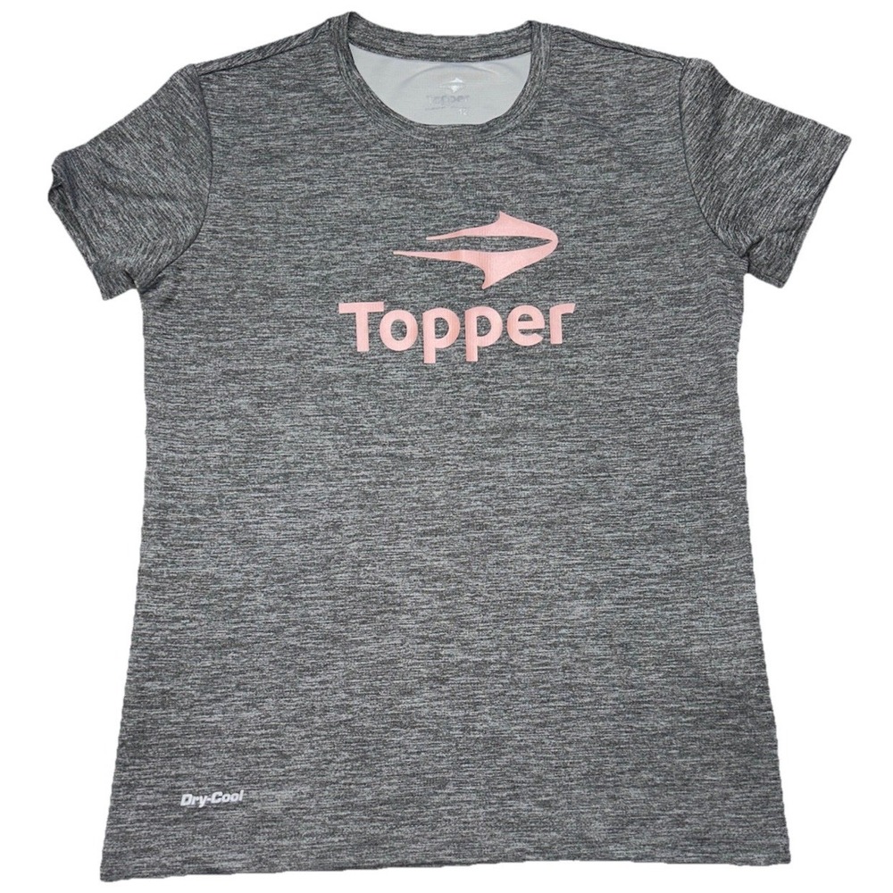 Topper Athletic Dry Cool Girls T-Shirt Youth Size 12 Polyesterβ Brazilian Sports